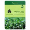 Hulk Club [하프클럽/]싱그러운 녹차로 수분을 가득 채워주는 마스크팩 10매 Hydrating Green Tea Face Mask Pack 10 Sheets [1. Select this item]