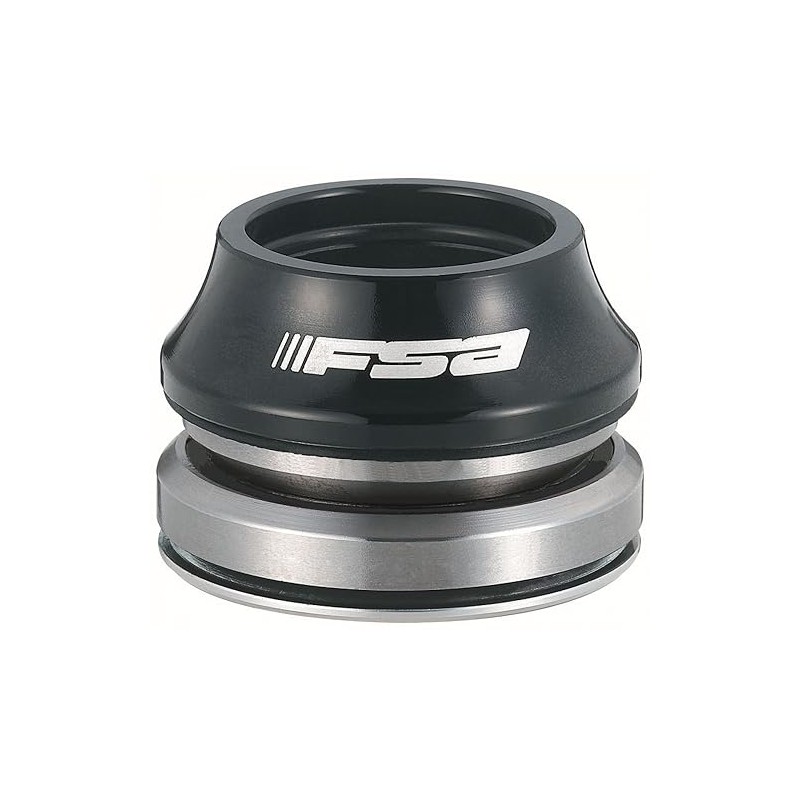 FSA Unisex's No. No. 44E Integrated Headset, Black, 1.1/8-1.25-Inch/15 mm