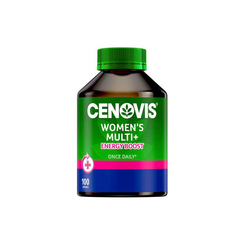 Cenovis Women's Multi + Energy Boost 100 Capsules