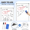 Whiteboard Easel 36 x 24 Inches, Magnetic Portable Dry Erase