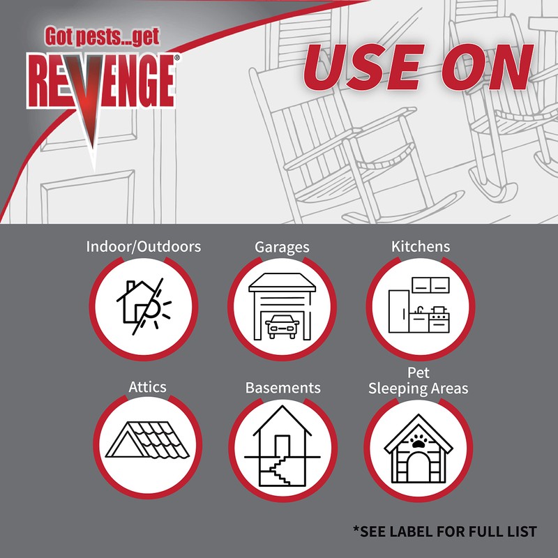 Bonide Revenge House Guard Foaming Insect Killer, 15 oz Ready-to-Use