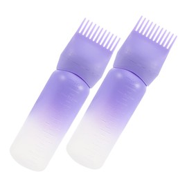 minkissy Multi-functional Hair Care Tools Hair Oil Applicator Bottle Dyeing Comb Applicator for Root Shampooing Conditioning