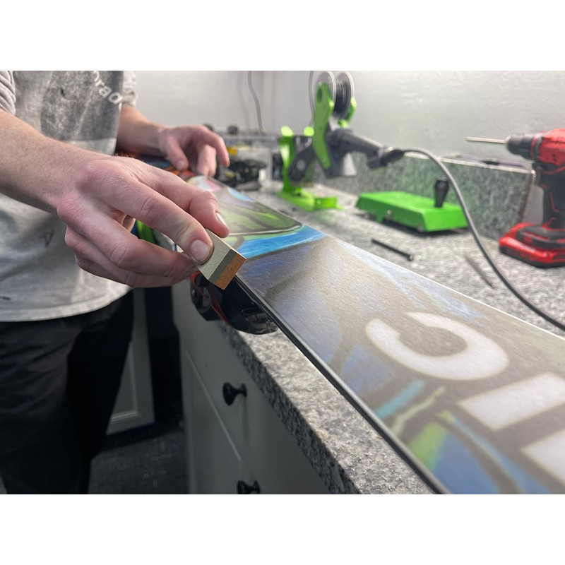 STAGE Dual-Sided Pocket Stone - 180/400 Grit - Ski Tuning/Ski