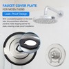 1-6090 Replacement Stainless Steel Escutcheon for Moen 16090 Chateau Collection