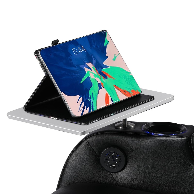 Weilianda Home Theater Seating Series Swivel Tray Table for Wei