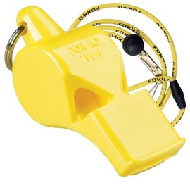 FOX 40 PEARL WITH LANYARD (YELLOW)