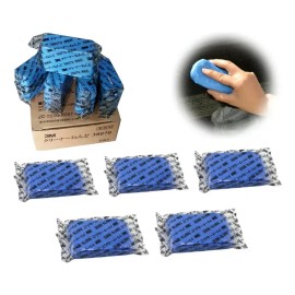 5x 3m Arcilla Plastilina Descontaminante Limpiadora Clay Bar Azul