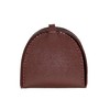 Lorenz Men's Leather Horse Shoe Shape Tray Coin Purse -