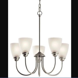 Kichler Lighting 43638NI Jolie Chandelier Brushed Nickel