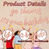 Happy Birthday Banner, 1 Pcs Birthday Banner, Sign for Backdrop