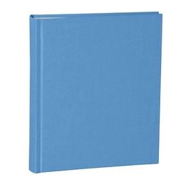 Semikolon Classic Medium 357547 Photo Album 21.6 x 25.5 cm 80 Pages Cream for 160 Photos Azzurro Light Blue