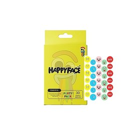 HappyFace Acne Patches, Hydrocolloid Pimple Patch For Face, Pimple Patch 30 Count, All Skin Types