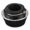HIFROM 8161 Universal Clamp-On Air Filter Washable Filter Black Small