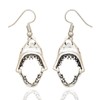 Vintage Silver Silver Shark Tooth Tooth Dangle European and American