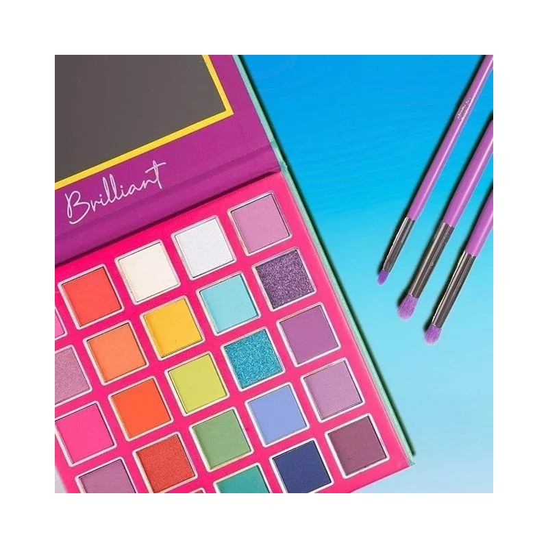Trend Beauty Paleta De Sombras Brillant De Trend Beauty Color