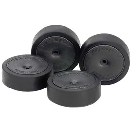 Tamiya Mini 4WD Upgrade Parts No.544 GP.544 Low Friction Large Diameter Low Height Tire (1.2 inches (31 mm) & Carbon Reinforced Wheel (Dish) 15544 (Mini 4WD)