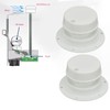 2PCS RV Plumbing Vent Caps Prevent Leaks Camper Roof Sewer