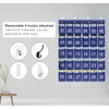 MISSLO Classroom Cell Phone Calculator Holder Numbered 30 Pockets Chart