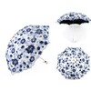 Honeystore Vintage Lace UV Sun Parasol Folding 3D Flower Embroidery