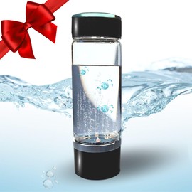 2024 Portable Hydrogen Water Bottle - Rechargeable Ionizer & Purifier for Health, PEM/SPE Technology, Hydrogen Rich Water, Ideal for Travel & Home, Boosts Energy, Improves Hydration, Promotes Wellness