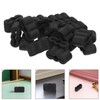 TOYMYTOY 20pcs Drawer Slide Stoppers with Rubber Shock Absorbing Bumpers