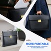Upgraded Fully Fireproof Document Bag 6500°F,14.2x10x2.3 Fire Proof Bag for