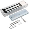 Mag Lock 1200LBS Holding Force Electromagnetic Commercial Lock 12V LED