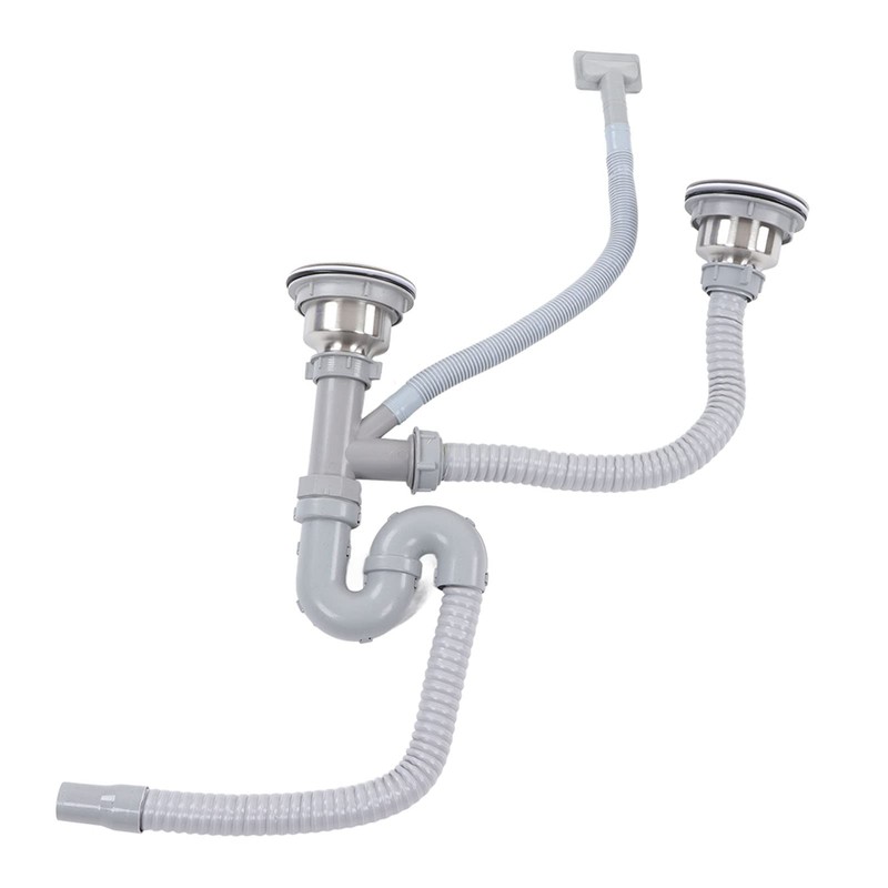 Stainless Steel S Curved Drain Pipe for Kitchen Sink with