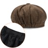 Newsboy Hats for Men Classic 8 Panel Wool Blend Newsboy