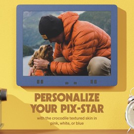 Pix-Star Digital Photo Frame Skins (Blue, 15 Inch)