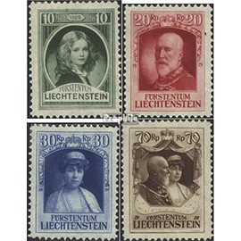 Prophila Collection Liechtenstein 90-93 (complete edition) stamped 1929 Prince Franz I (stamps for collectors)