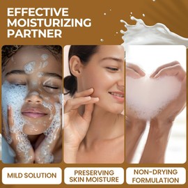 gibi Goat Milk Soap Bar - 7.06 Oz Moisturizing Goat Milk Soap - Nourishes & Hydrates Skin - Gentle on Face and Body - Pure Base Soap