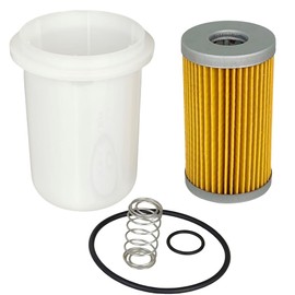 XYZIL Fuel Filter Bowl O-Ring Spring 15521-43160 15521-43130 Compatible with Kubota L3010 L3130 L3240 L3540 L235 L275 L2900 L3600 L3940 L4200 L4240 L4310 L4740 M5700 Tractor KX121-3 KX161-3