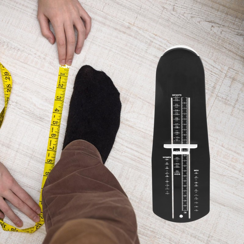 DOITOOL 2Pcs Shoe Sizer Foot Measurement Device for Shoe Feet