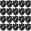 WADY Fishing Pole Rod Holder Clips - 20 Pieces Rubber