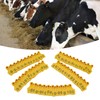 100Pcs TPU Pig Cow Ear Tag with Number 001‑100 Ear