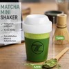 ZURMATRADE Matcha Mini Shaker Cup ToGo - Compact Mini Shaker