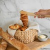 Bread Basket - Bread Warmer Basket with Stone - 11,8x9x4,72