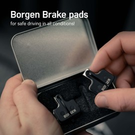 Borgen 2 Pairs Bike Brake Pads, Bicycle Brake Pads Compatible with AVID SRAM Bicycle Brakes Pads Suitable for Code (2011-2014), Code R