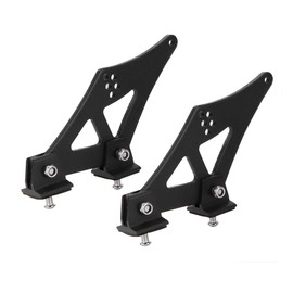 Rear Wing Mount Brackets, Spoiler Mounting Brackets, Lightweight Aluminum Alloy Firm Anti-Corrosion for Reducing Resistance All Automobiles