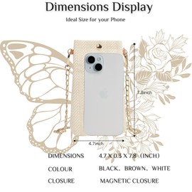 Creative Storm Small Crossbody Bags for Women Summer Beach Lightweight Woven Cell Phone Wallet Purses for Women (White)