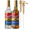 Torani Syrups, Hazelnut and Vanilla Syrup Variety 2-Pack, Coffee Syrups