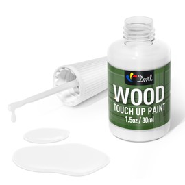 DWIL DWIL Wood Touch Up Paint - 1.5 Oz Touch Up Paint Pen for Wood Refinishing, Quick-Dry Wood Paint for Scratches,Chips and Spots on Furniture, Cabinets, Doors, Tables, and Dressers (White)