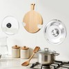 4pcs Adjustable Universal Pot Lid Holder Organizer, Pan Lids Organizers