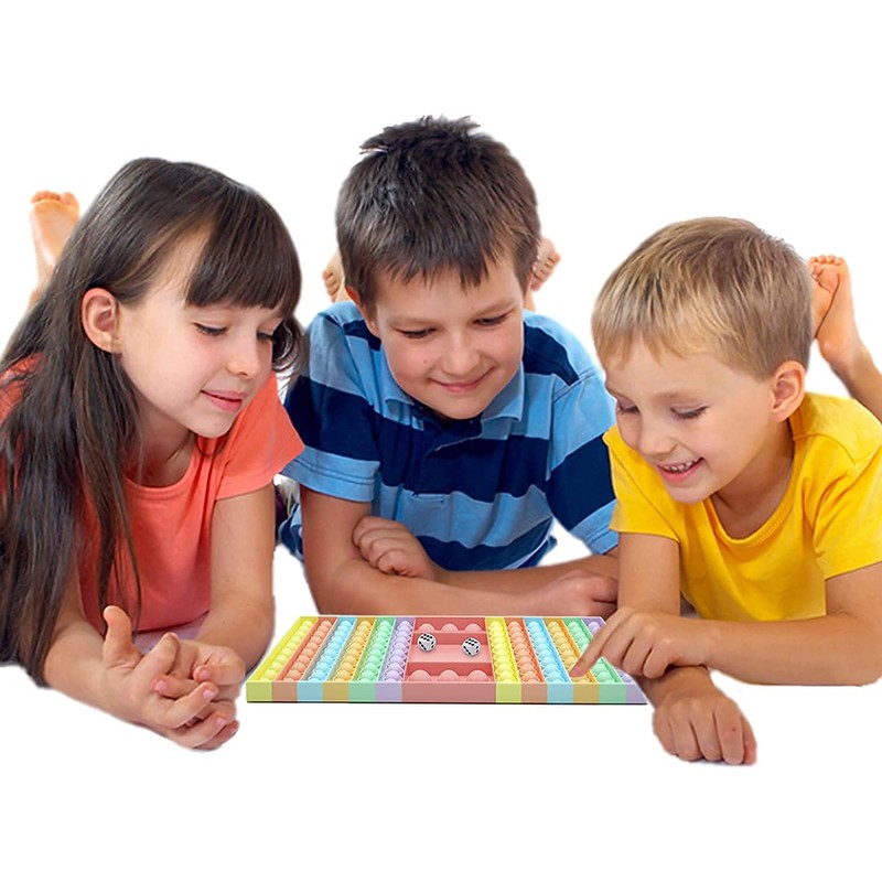 Stress Reliever Toy Popular Double Sided Flip Squeeze Toy, Hand