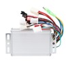 36-48V 350W Aluminium Alloy Silver Universal Brushless Motor Controller for