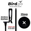 Birdgo Solar Panel Roof Mesh Fixing Clips - No Drill