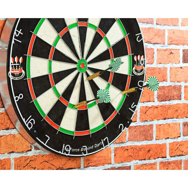 Playtastic Darts Set: 48 Brass Darts with Steel Tip, 200