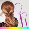Topsy Tail Hair Tool,MORGLES 8pcs Hair Braiding Tool Topsy Tail
