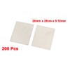 sourcingmap 200Pcs 20mm x 25cm x 0.12mm Repairing Part Mica